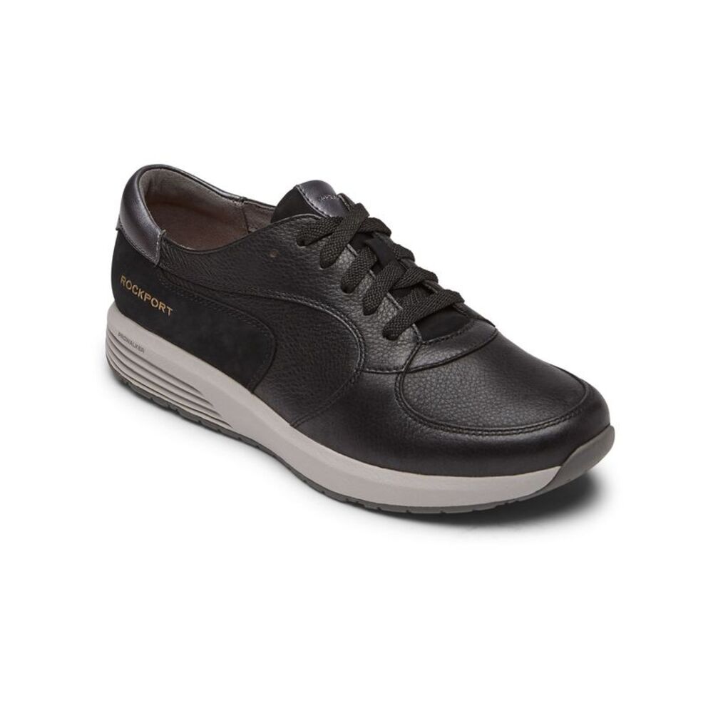 NWT ROCKPORT Womens Black Blucher Round Toe Wedge Athletic Sneakers 10 M